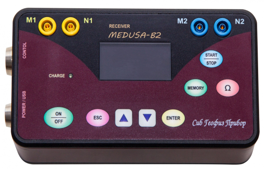 Geoelectrical multifunction receiver MEDUSA