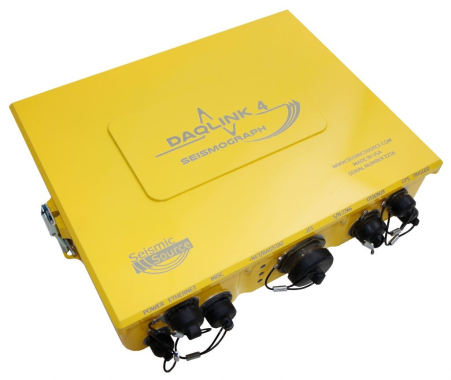 DAQlink 4 seismic station for surveys and monitoring