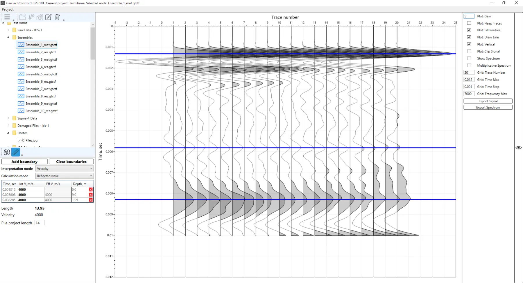 GeoTechControl - Geotechnical Software for Non-Destructive Analysis and ...